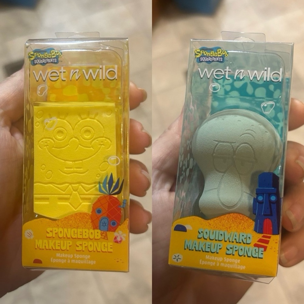 wet n wild SpongeBob & Squidward Character Makeup Sponges